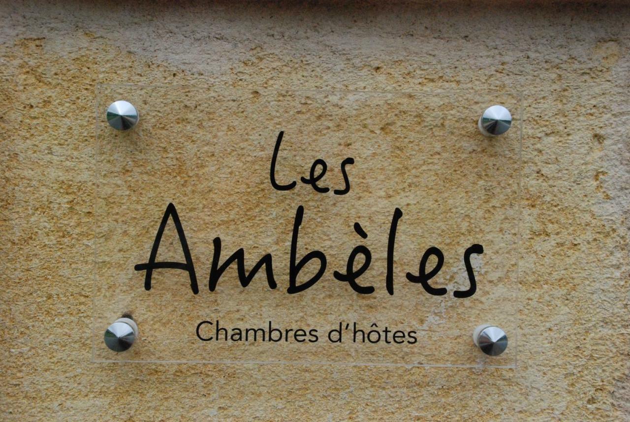 Les Ambeles Acomodação com café da manhã Saint-Magne-de-Castillon Exterior foto